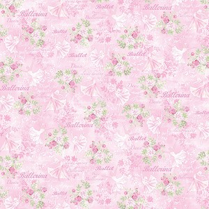 Pearl Ballet 9836P 02 Pink Ballet Theatre Pearlized Benartex 