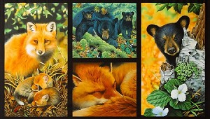 Nature North American Wildlife Panel 18459 268, Kaufman 
