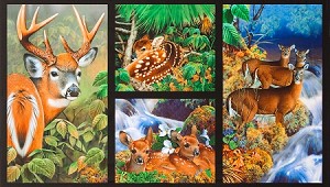 Nature North American Wildlife Panel 18460 268, Kaufman 