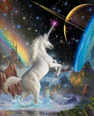 Space Unicorn AL57892C1 36 Inch Digital Panel David Textiles 