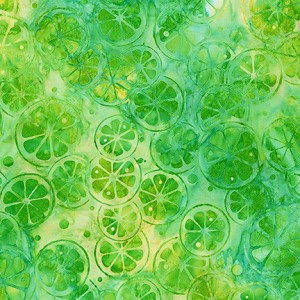 Summer Zest 19533 50 Lime Artisan Batiks Robert Kaufman 