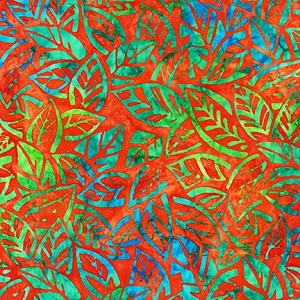 Summer Zest 19534 380 Orange Artisan Batiks Robert Kaufman 