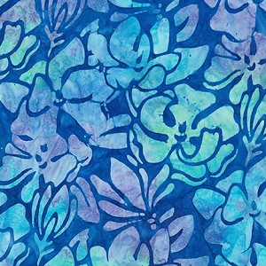 Garden Style 20054 78 Peacock Artisan Batik Robert Kaufman 
