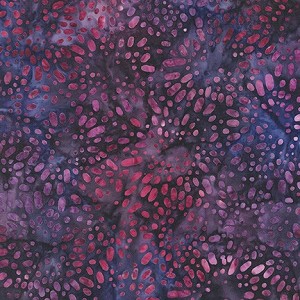 Garden Style 20055 253 Boysenberry Artisan Batik Robert Kaufman 