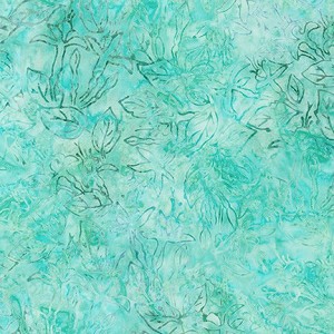 Garden Style 20060 70 Aqua Artisan Batik Robert Kaufman 