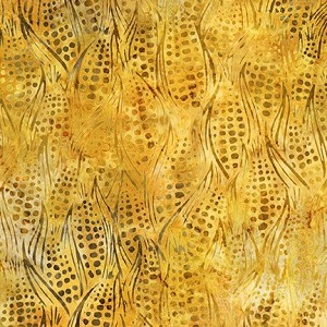 Farm Country 20322 133 Gold Artisan Batik Robert Kaufman 