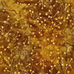 Natures Canvas 20352 133 Gold Artisan Batik Robert Kaufman 