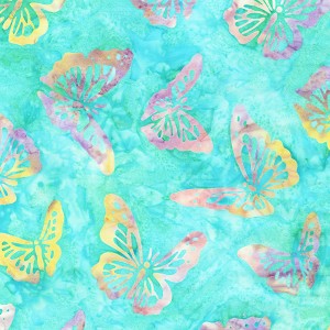 Spring Promise Artisan Batik 20619 70 Aqua Robert Kaufman 