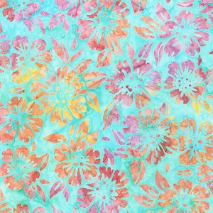 Spring Promise Artisan Batik 20621 70 Aqua Robert Kaufman 