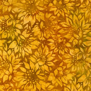 Celebrate Fall Batik 21127 141 Saffron Artisan Batik Robert Kaufman 