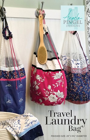 Travel Mesh Laundry Bag Pattern Angela Pingel 