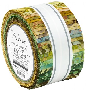 Auburn Artisan Batik Jelly Roll Strips Robert Kaufman 
