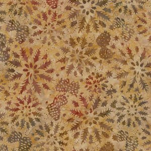 Natures Lodge Batik B4932 Walnut, Timeless Treasures 