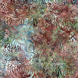 Windsong Tonga Batik B8825 Earth Jungle Play Timeless Treasures 