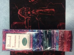Berried Treasures Merlot Minnesota Custom Batik Jelly Roll Acreage Quilt Kit, Hoffman 