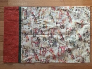 K2523 199 Blonde Ale Split Rock Ore Boat Custom Batik Pillow Case Kit, Hoffman 