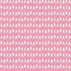 Holly Holiday C10883 Rose Trees Riley Blake 