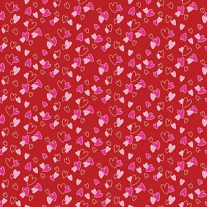 Gnomes in Love 11312 Red Heart Toss Riley Blake 