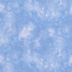 Arctic Night Solid Ish Watercolor Texture C6100 Sky Timeless Treasures 