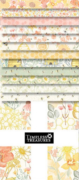 Sweet Home 10 Inch Square Layer Cake Timeless Treasures 
