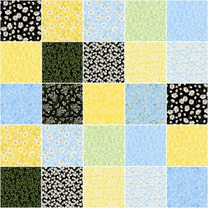Daisy Delight Jelly Roll Strip Set Kanvas 