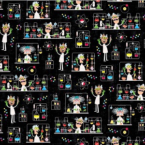 Stem Squad 9714 Black Mad Scientist Michael Miller 