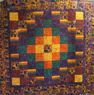 Deer Around Minnesota Exlusive MN Charms Batik Quilt Kit 