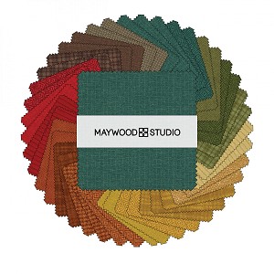 Woolies Flannel 5 Inch Charm Pack Squares Desert Sunset Maywood Studio 