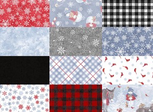 Little Donkeys Cozy Up Flannel 1 Yard Bundle Northcott 
