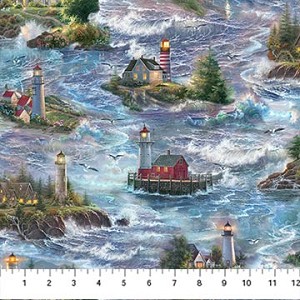 Safe Harbor DP24967 54 Digital Scattered Light Houses Abraham Hunter Northcott 