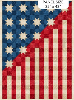 American Heartland DP28730 12 Flag Panel Northcott 