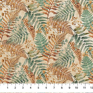 Rooted Stonehenge DP28766 12 Light Fern Northcott 