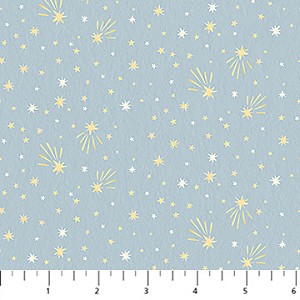 The Nativity DP28989 42 Blue Multi Stars Northcott 