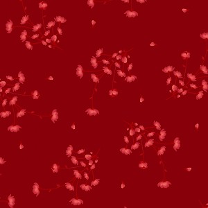 Harvest Rose Flannel F10633 R Little Sprig Red Maywood Studio 