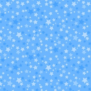 Playtime Flannel Basics F10692 B Stars Maywood Studio 