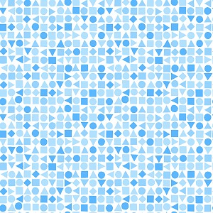 Playtime Flannel Basics F10694 B Shapes Maywood Studio 