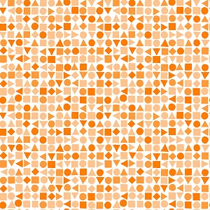 Playtime Flannel Basics F10694 O Shapes Maywood Studio 