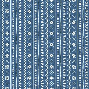Northern Lights Flannel F15002 Ocean Fair Isle Riley Blake 