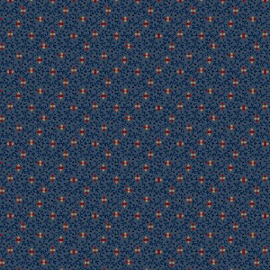 Mercantile Flannels F171116 Blue Pegs Marcus Fabrics 