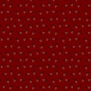 Mercantile Flannels F171117 Red Tiny Berries Marcus Fabrics 