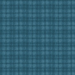 Maywood Flannel Woolies F18502 Q Teal Plaid 