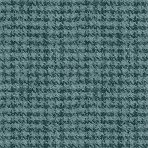 Maywood Flannel Woolies F18503 Q Teal Houndstooth 