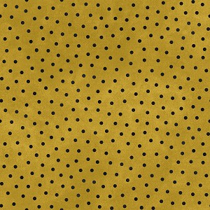 Maywood Flannel Woolies F18506 S2 Yellow Polka Dots 