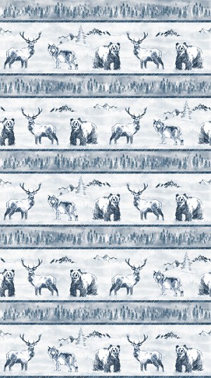 Misty Mountain Flannel F22977 42 Northcott 