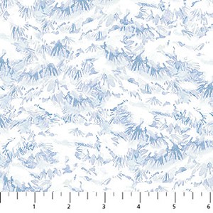 Winter Jays Flannel Naturescapes F27199 42 Snow Branches Northcott 