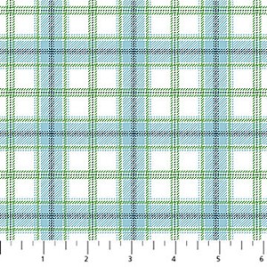 Woodland Woolies Flannel F27265 10 Plaid Light Northcott 