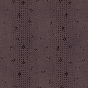 Where the Wind Blows Flannel F3328 38 Brown Star Stitches Henry Glass 