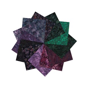 Hoffman Batik Fat Quarter Bundle Vineyard 