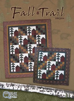 Fall Trail Pattern, Hingeley Road Quilt Designs/MinnesotaCharms.com HRQ604 