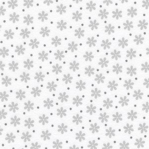 Cozy Cotton Flannel 8978 1 White Robert Kaufman 